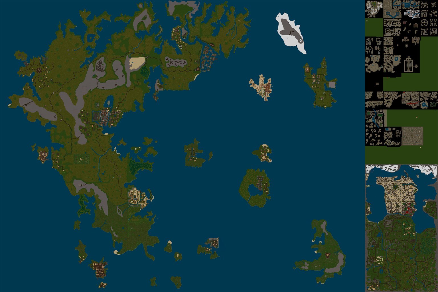 World map of Sosaria
