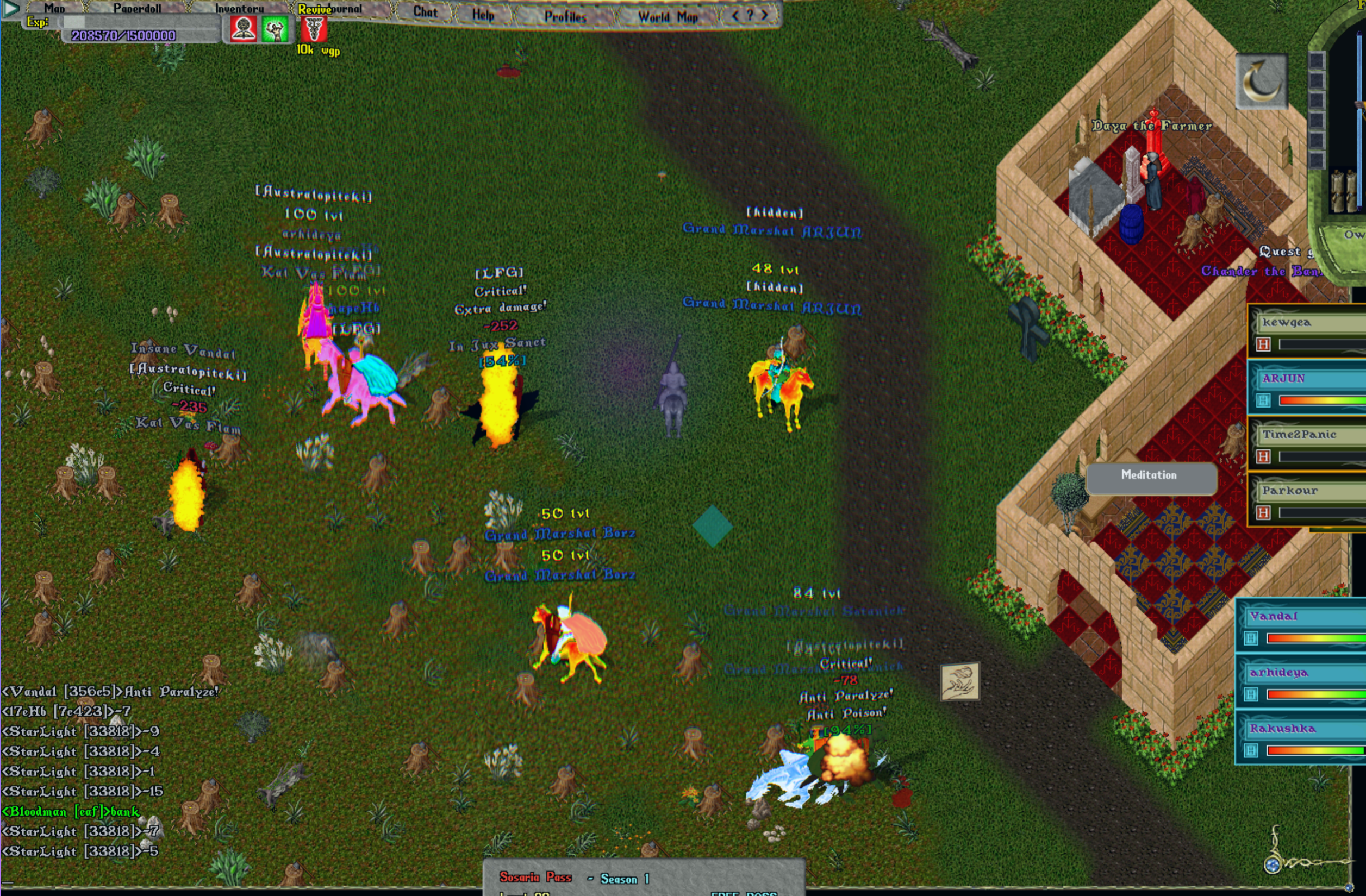 PvP in Moonglow