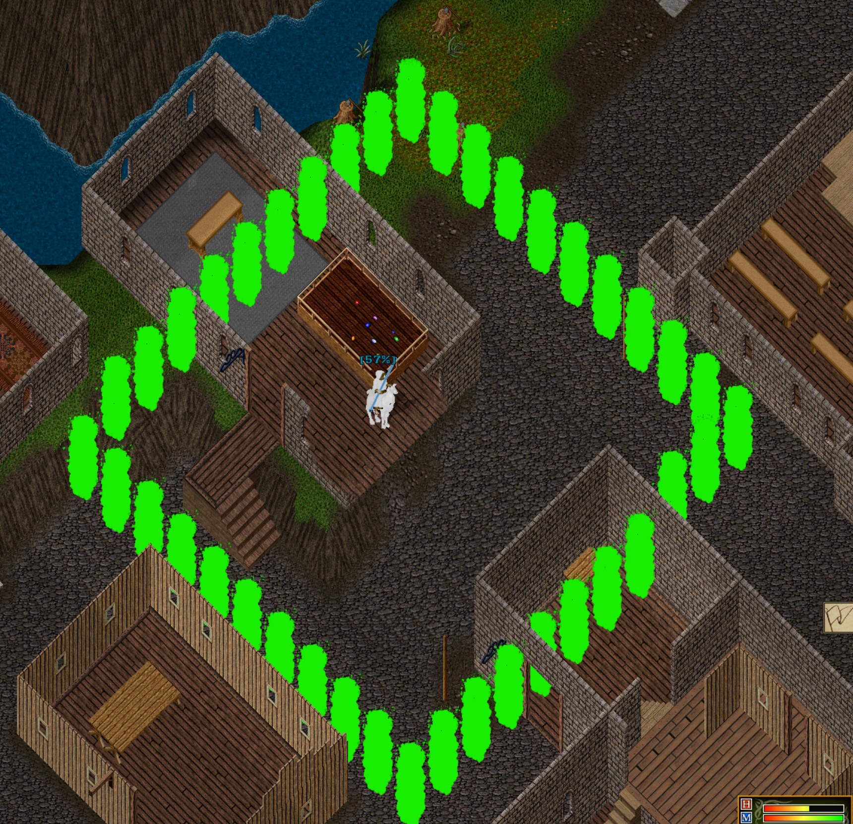 New event Green Circle
