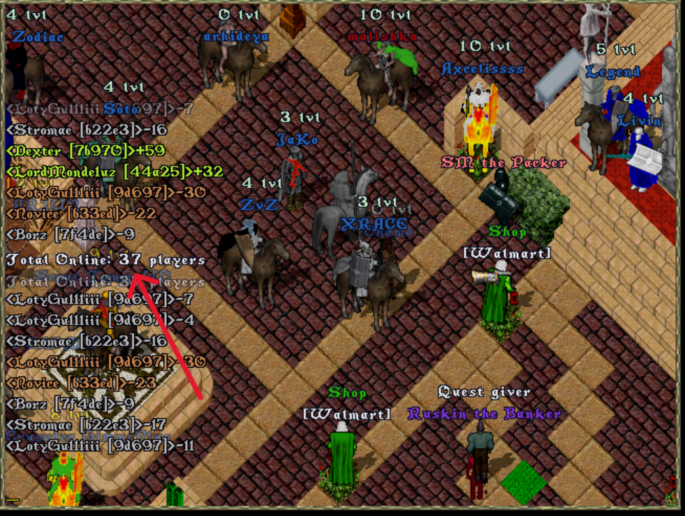 37 online, before Grand Opening